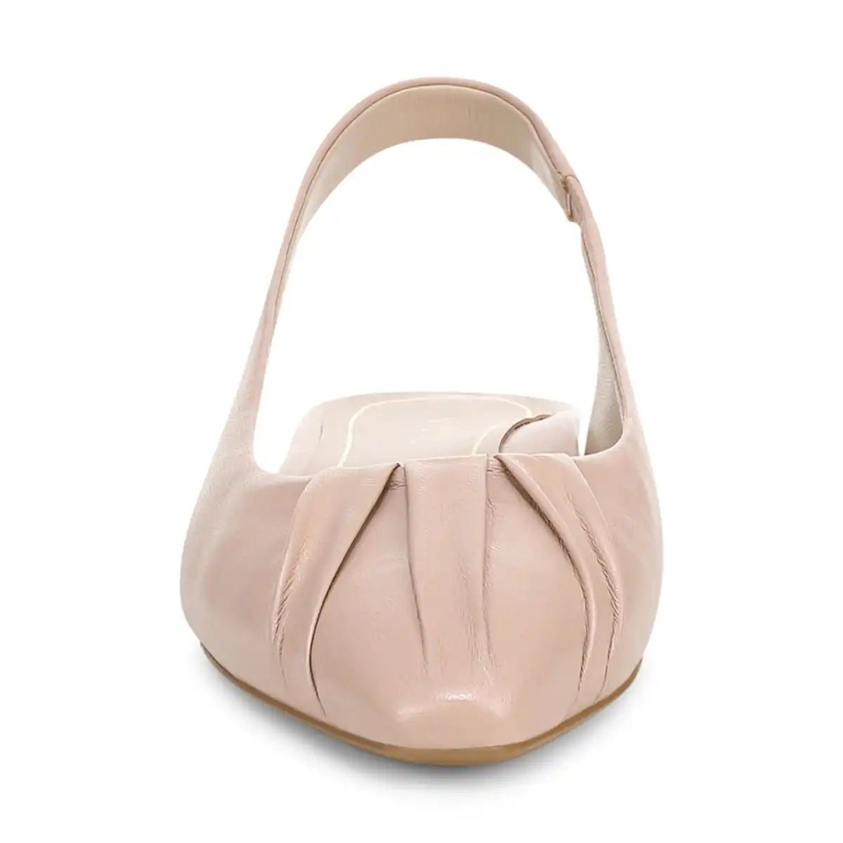 Gabriela Slingback Flat Rugby Tan Leather
